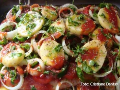 Fil de Merluza com Batata ao Forno