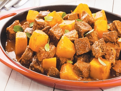 Picadinho de Carne com Batatas Simples e Rpido